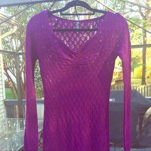 Free people stretchy sweater dress